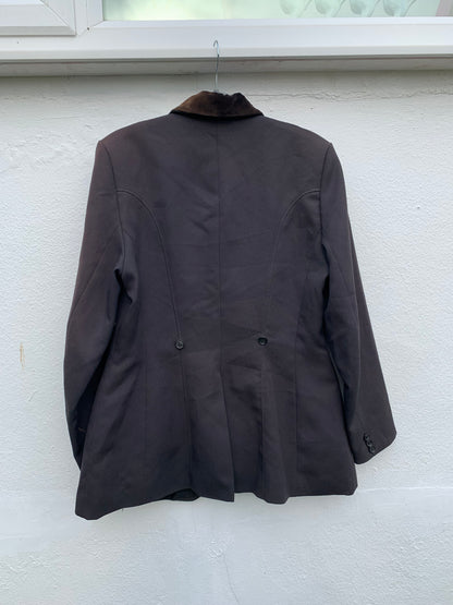 The Cotswold collection Dark brown/black show jacket size 40