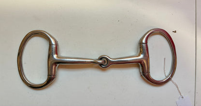 4.75” (4 3/4”) jointed snaffle bit