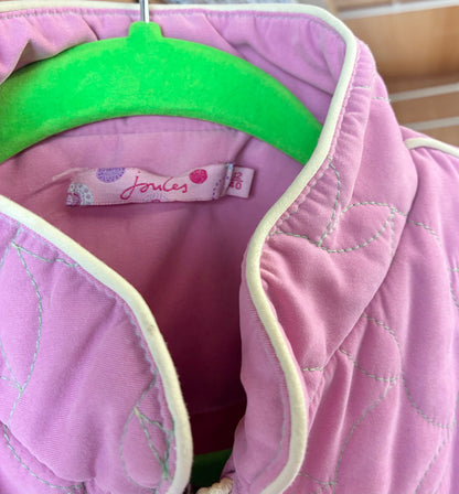 Pink ladies joules size 12 gilet