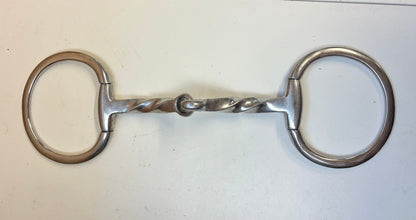 6.5” twisted mouth snaffle