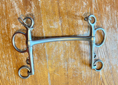 6” curved Mullen mouth Pelham