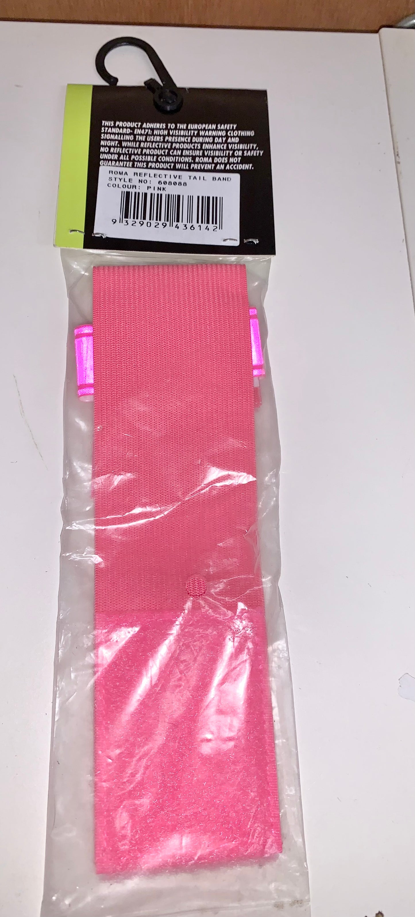 New Roma Reflective Tail Band - pink