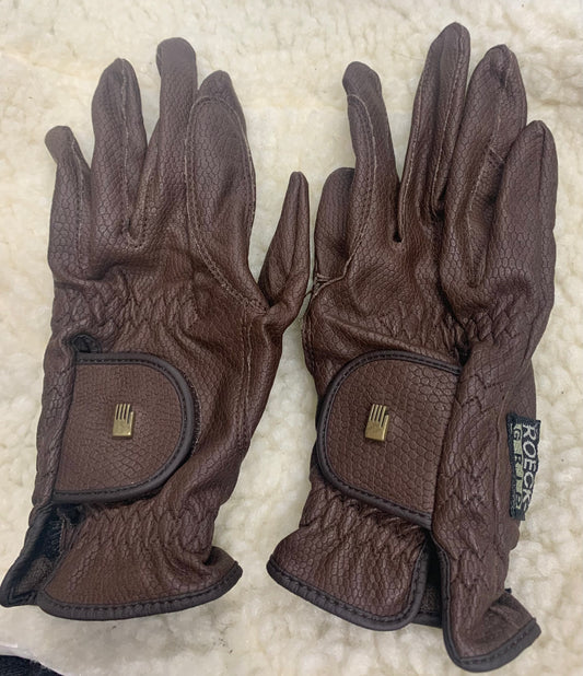 ROECK-GRIP JUNIOR WINTER from ROECKL  size 5 in Mocha