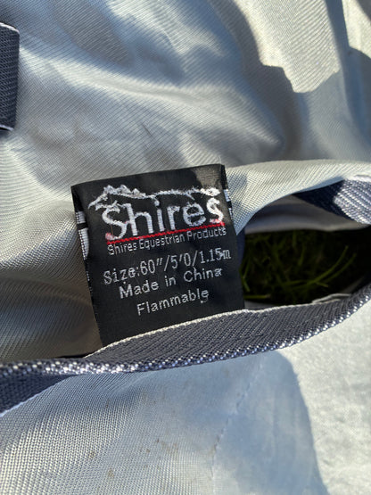 Shires tempest combo fly rug 5’0