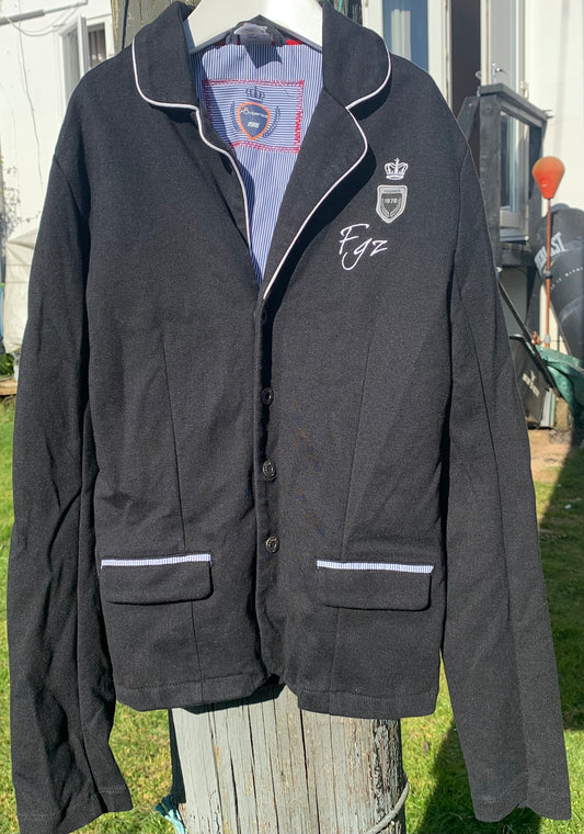 Fouganza black show jacket 12 years