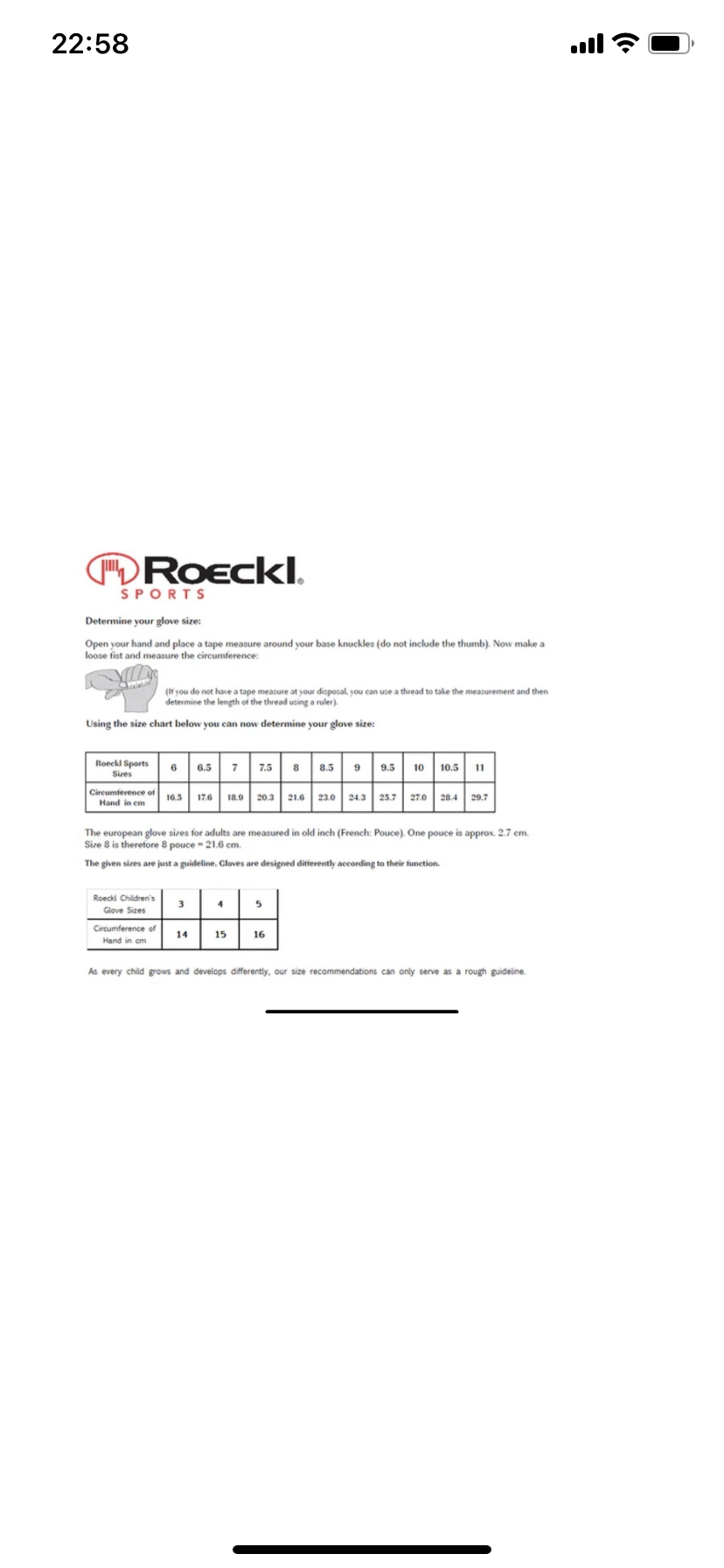 New Roeckl Roeck Grip Riding Gloves in white lightweight and flexible, perfect for competition or everyday riding size 6 ref2