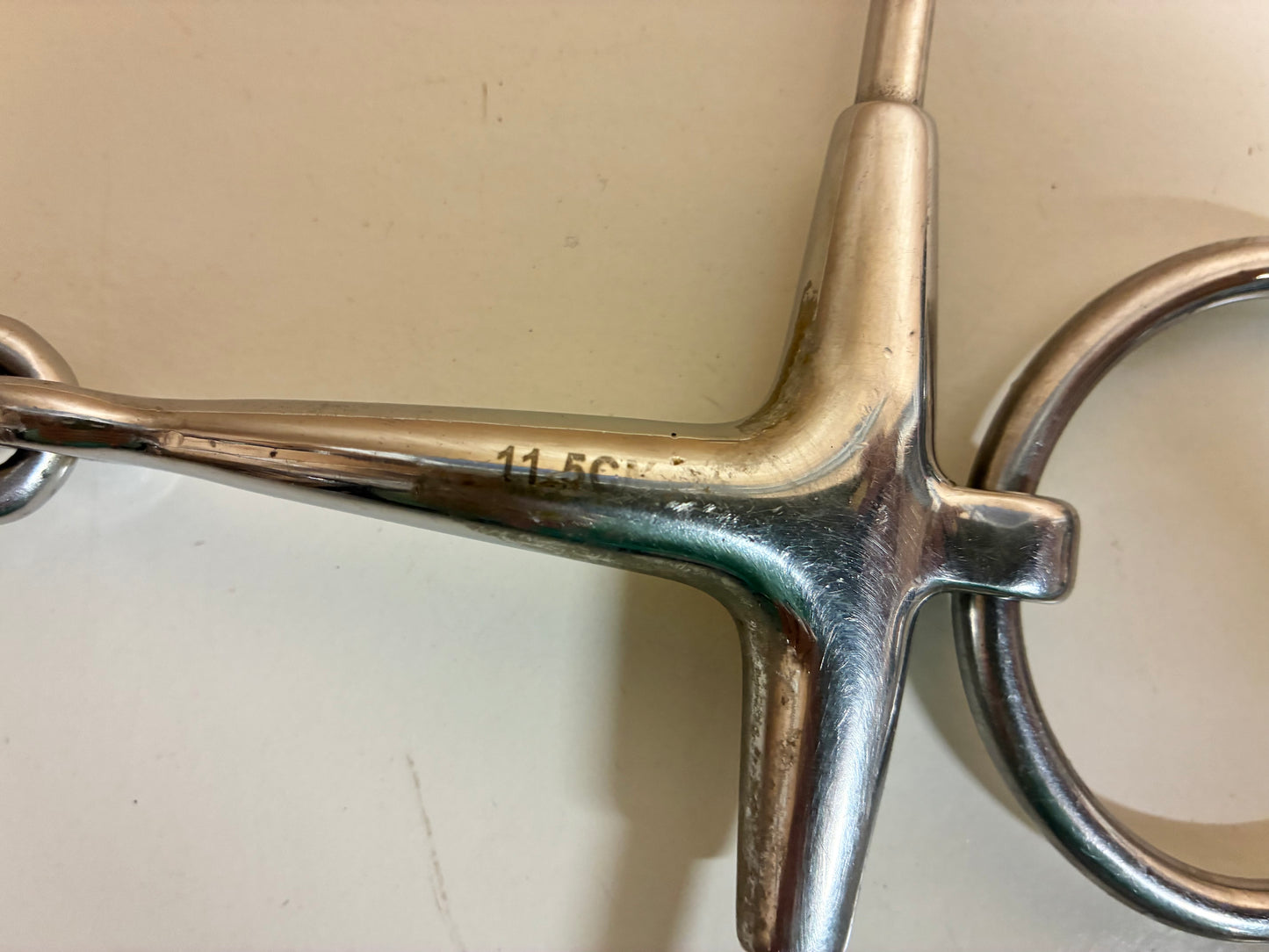 loose ring full cheek snaffle 4.5” (4 1/2”)