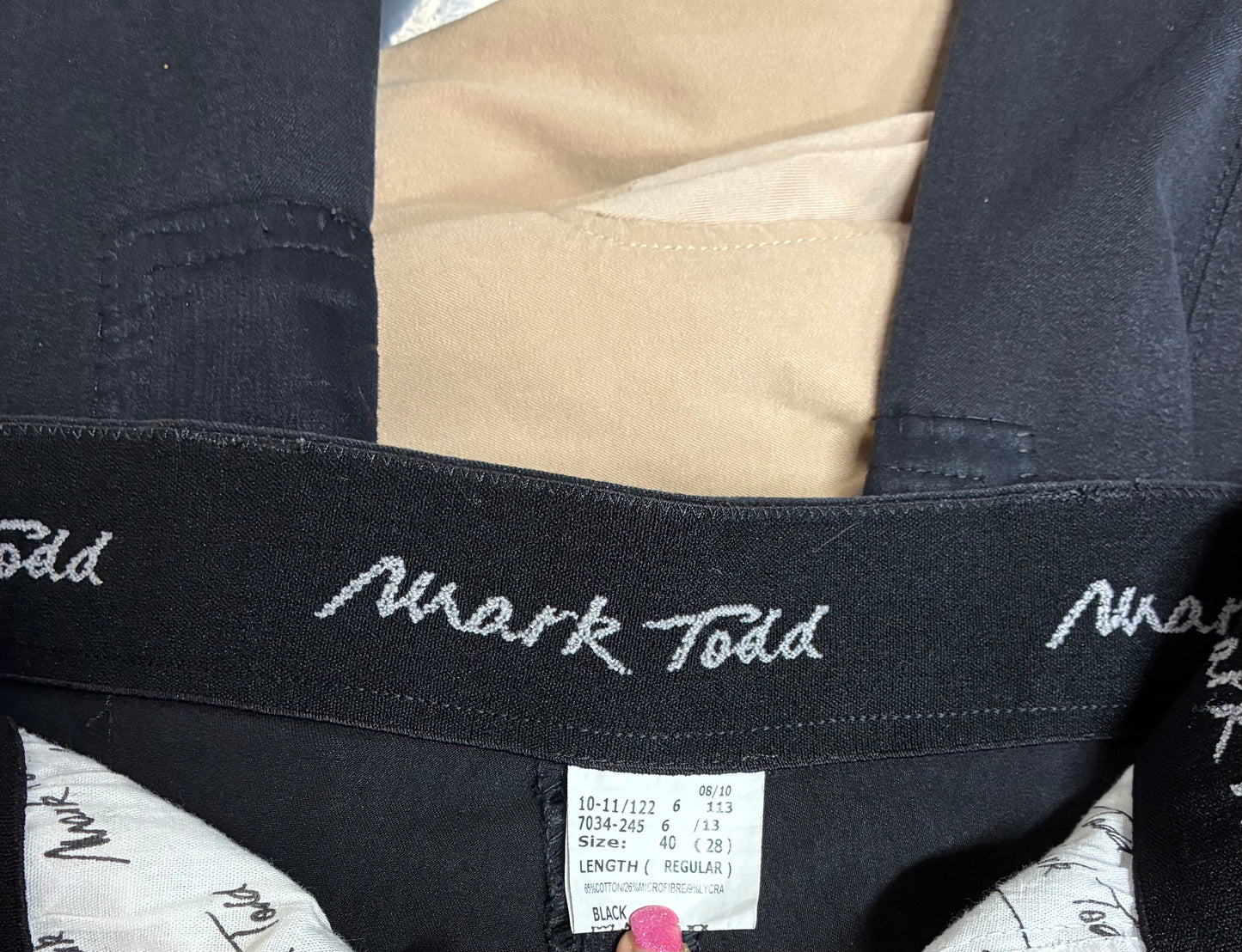 Back Mark Todd breeches size 28”