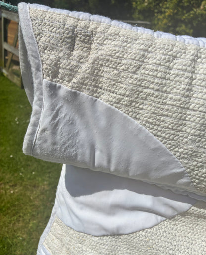 Premier equine 
Size full GP white tech grip anti slip saddle pad