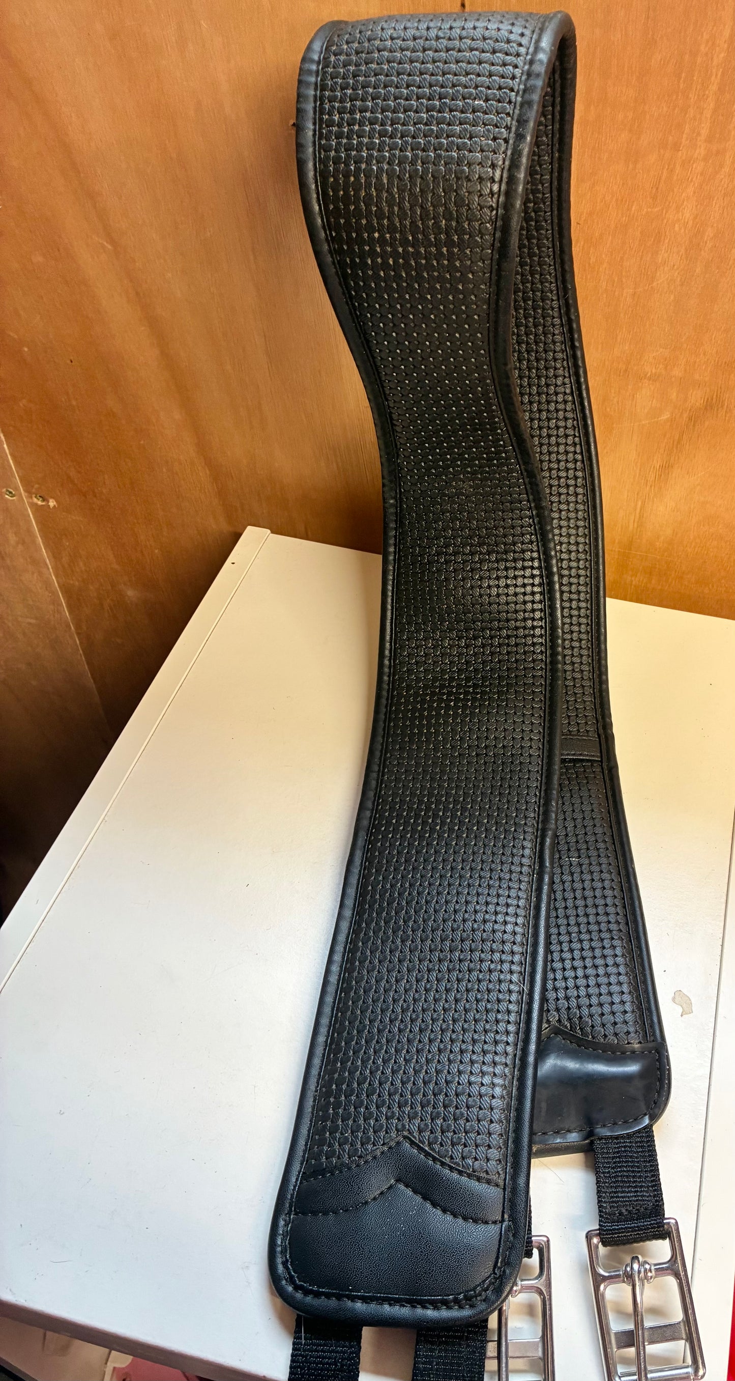 Wintec black waffle 56” girth