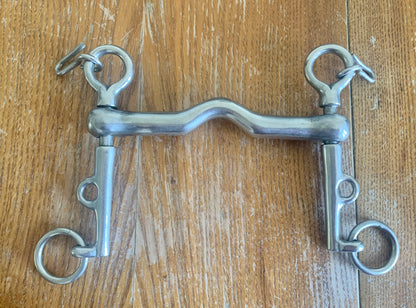 5” ported mouth Weymouth sliding cheek Pelham