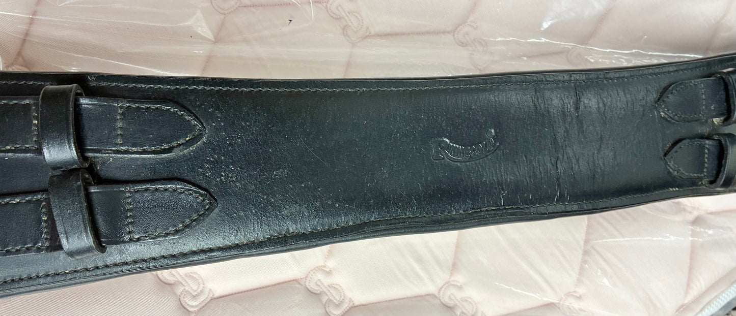 Rhinegold 24” black leather girth