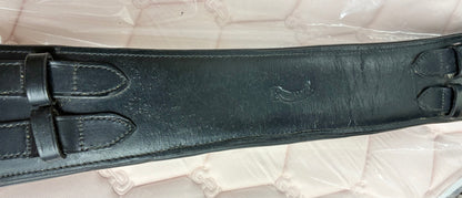 Rhinegold 24” black leather girth