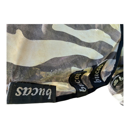 Bucas Buzz-Off Zebra combo Fly Rug 4’9