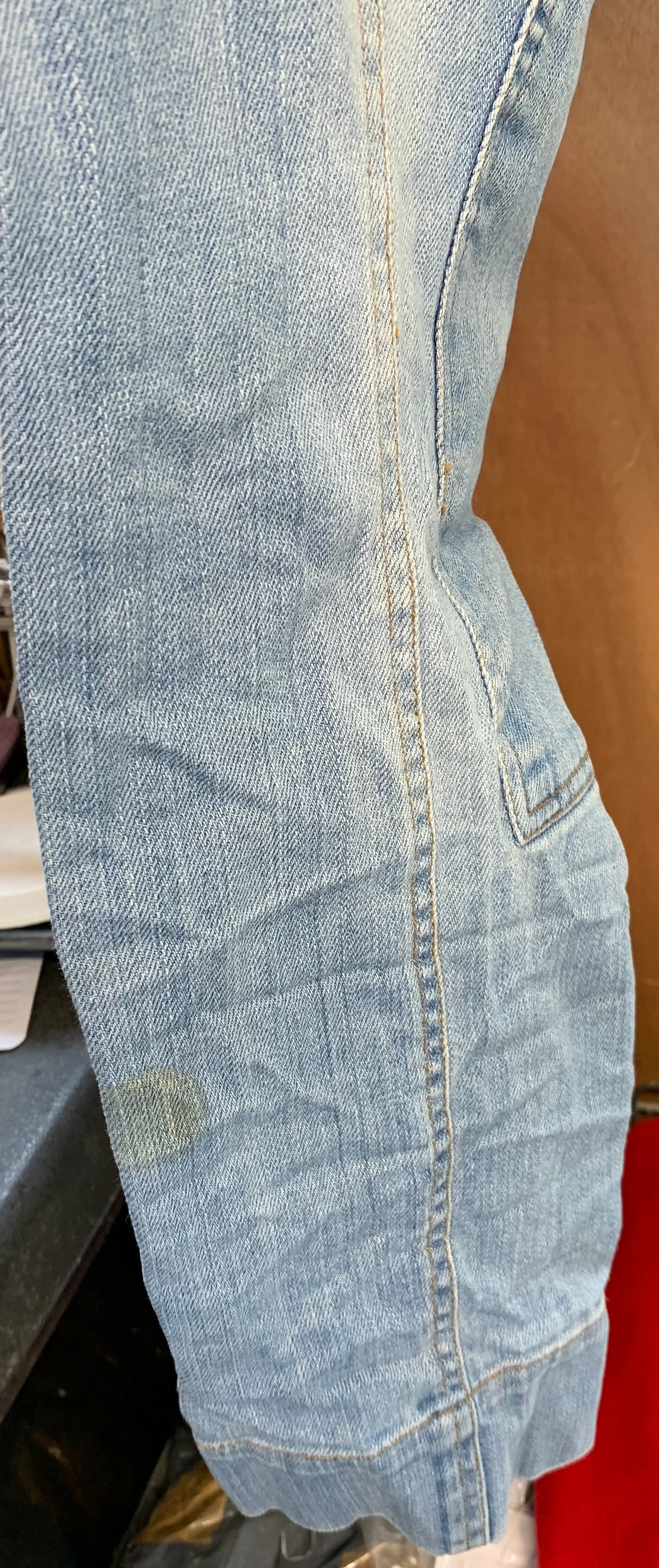 Requisite light wash denim jodhpurs size 12/40
