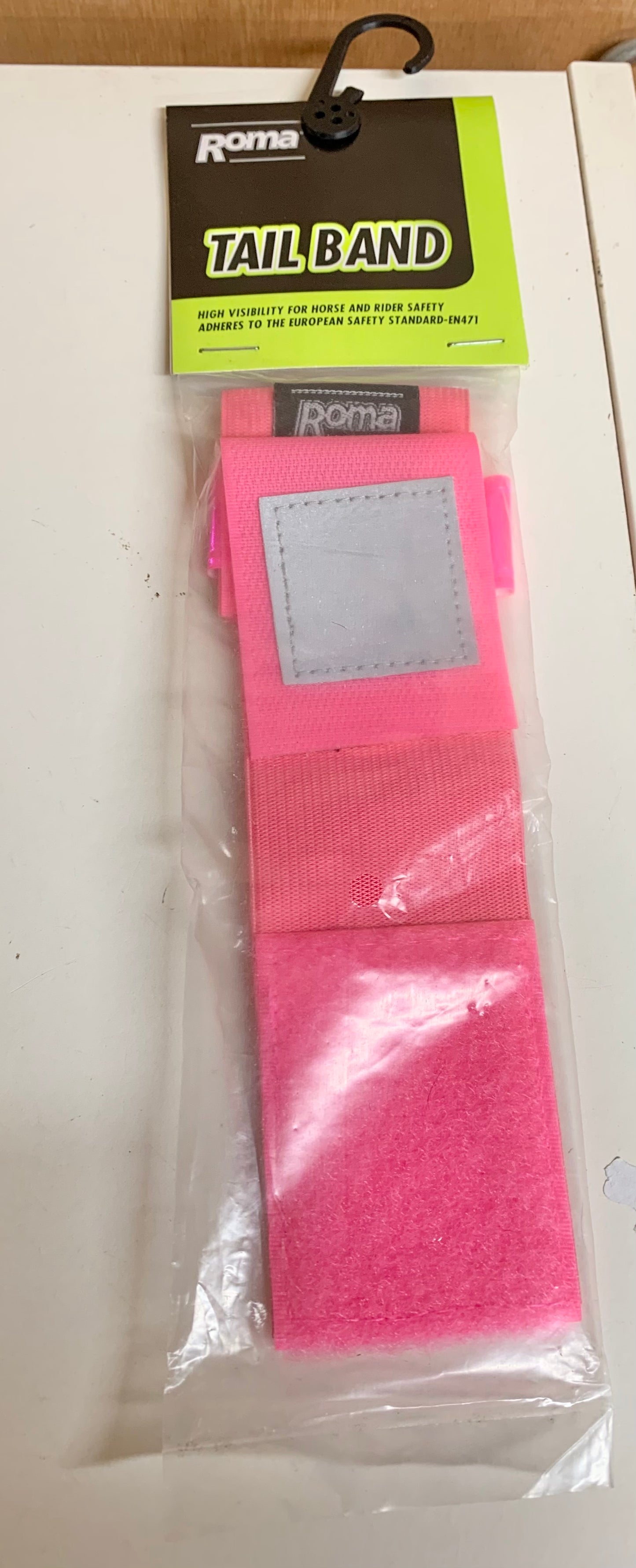 New Roma Reflective Tail Band - pink