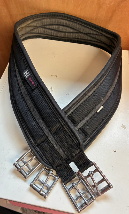 48” black HyCOMFORT Cushion Girth