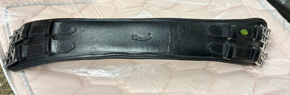 Rhinegold 24” black leather girth