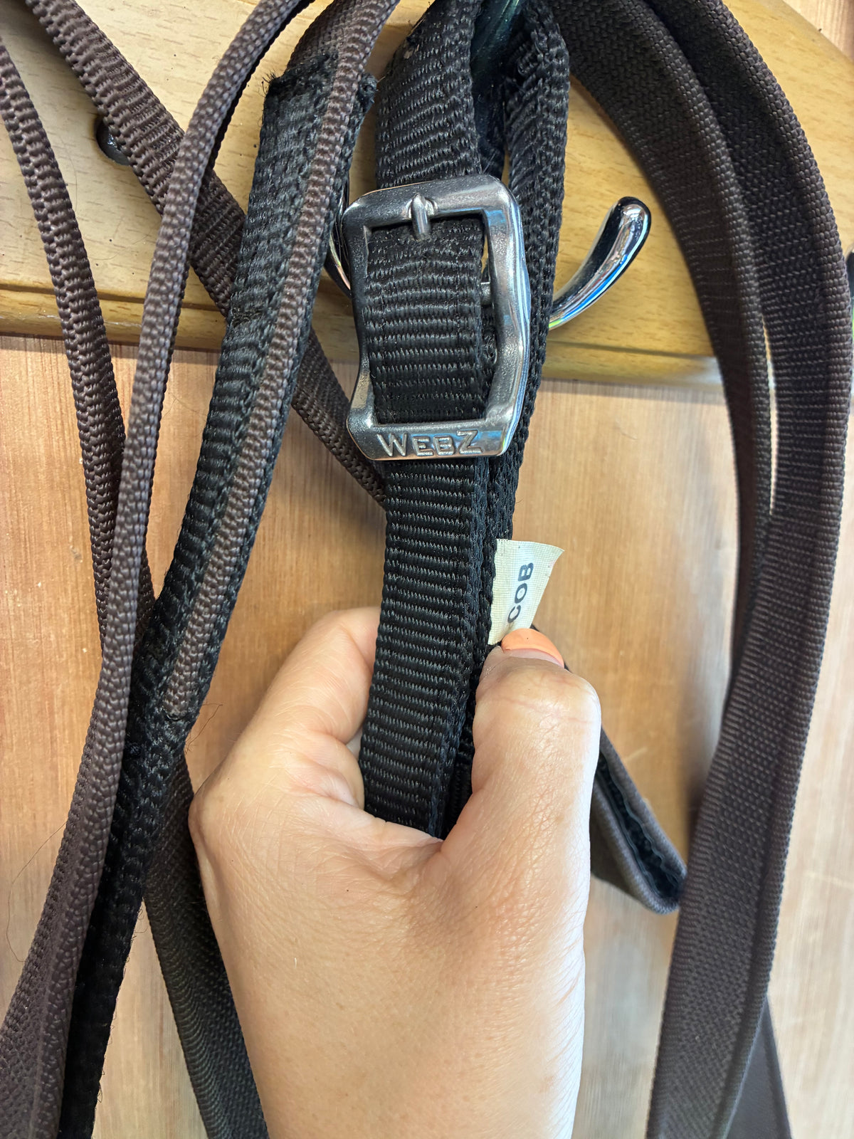 Zilco Cob size Webz driving reins