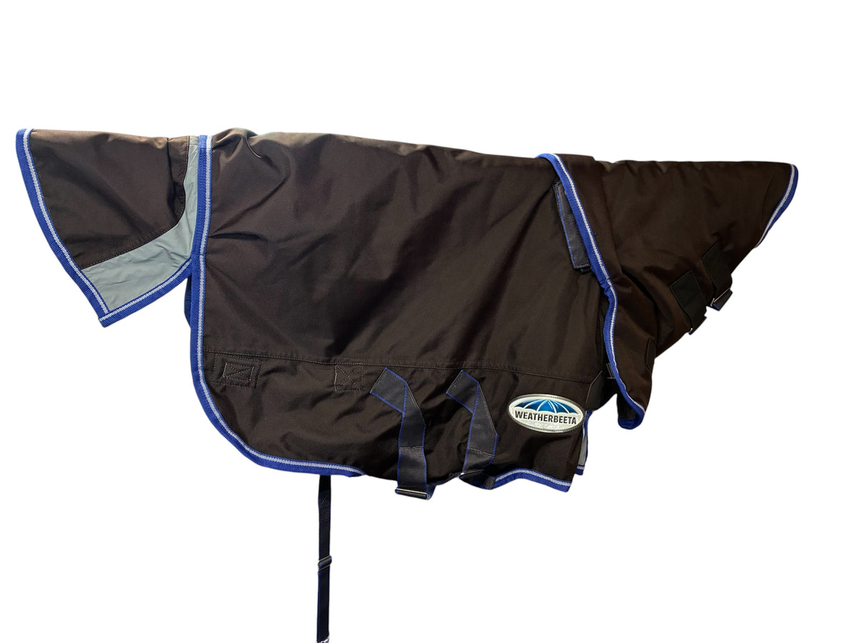 New WeatherBeeta ComFiTec Ultra Cozi Detach-A-Neck Heavy Turnout Rug – 3’0” / 90cm