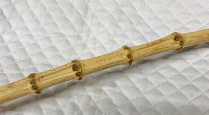 Beautiful bamboo show cane  24” in length