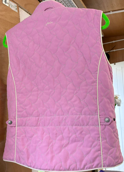 Pink ladies joules size 12 gilet