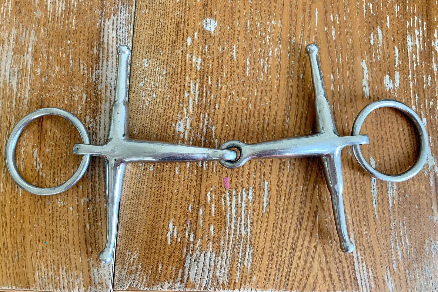 5.5” fulmer full cheek snaffle loose ring