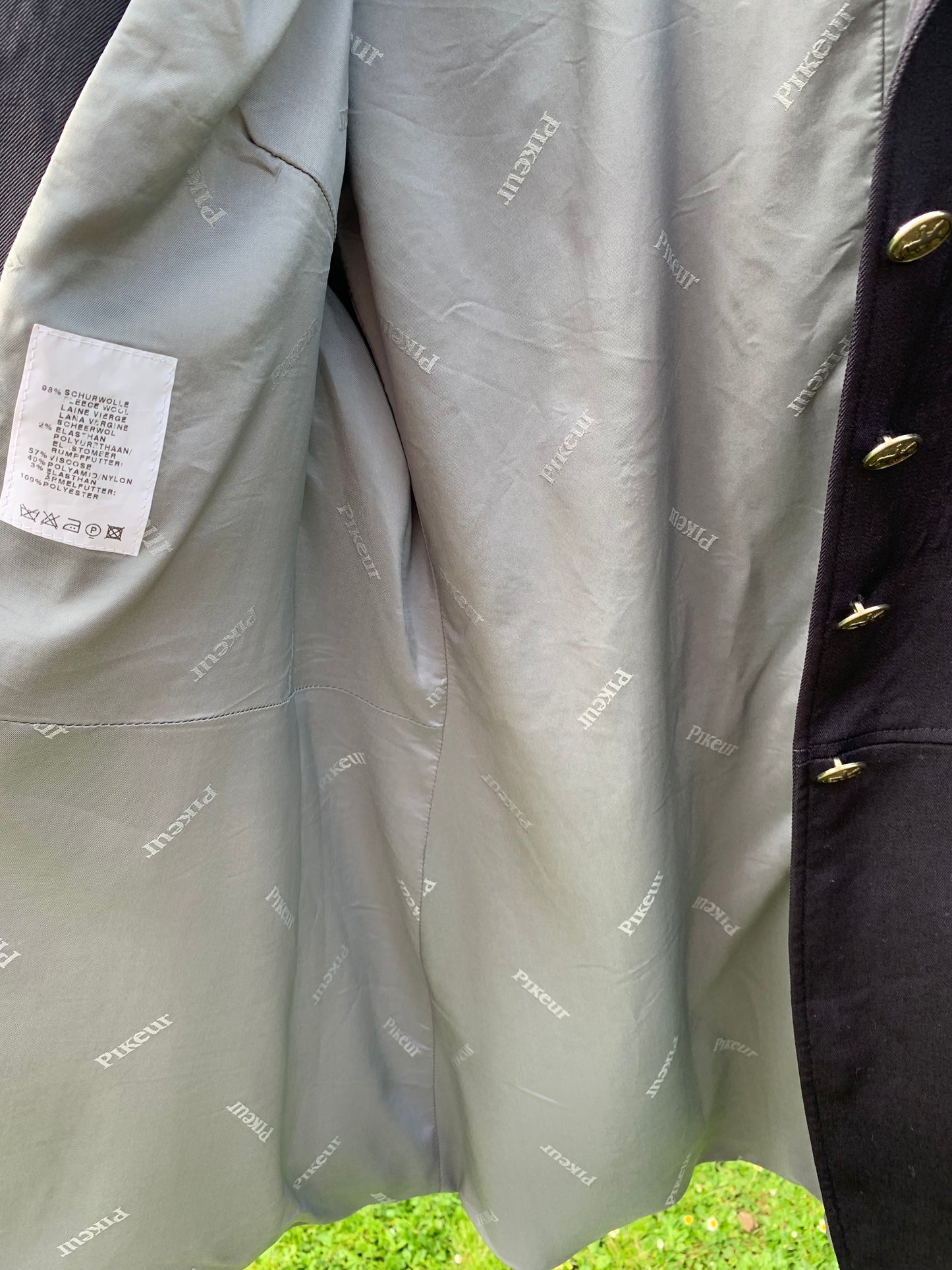 Pikeur navy size 34 show jacket