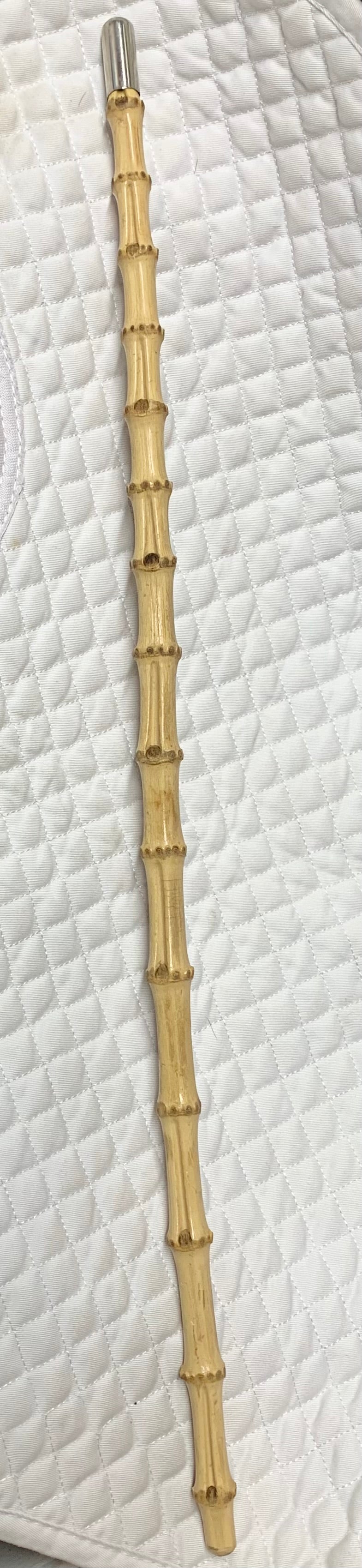 Beautiful bamboo show cane  24” in length