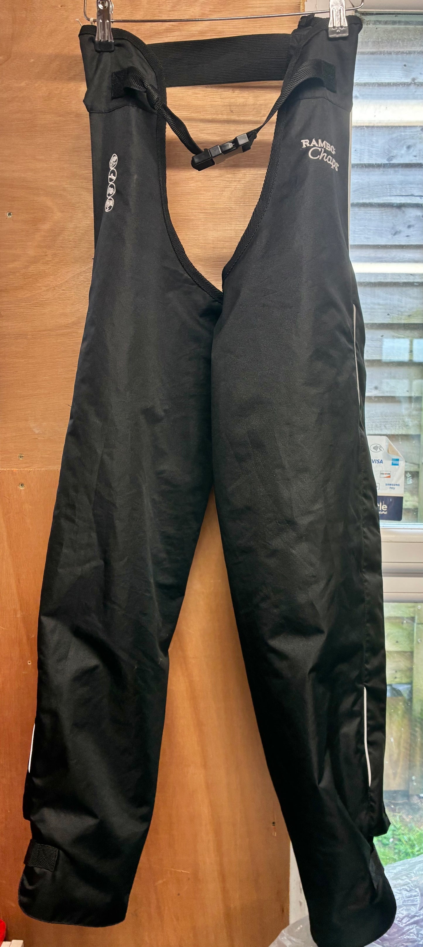 Horseware junior Fleece Lined waterproof full length riding Chaps 13-14 years