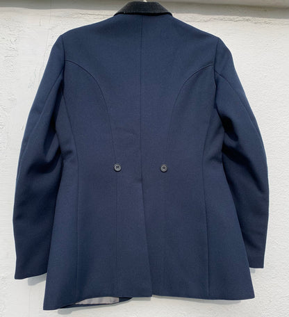 Mears navy show jacket with velvet collar size 34