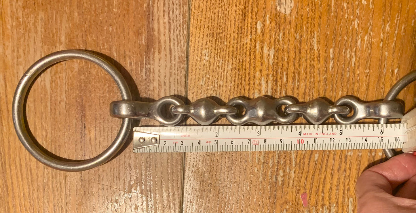 6” waterford loose ring snaffle