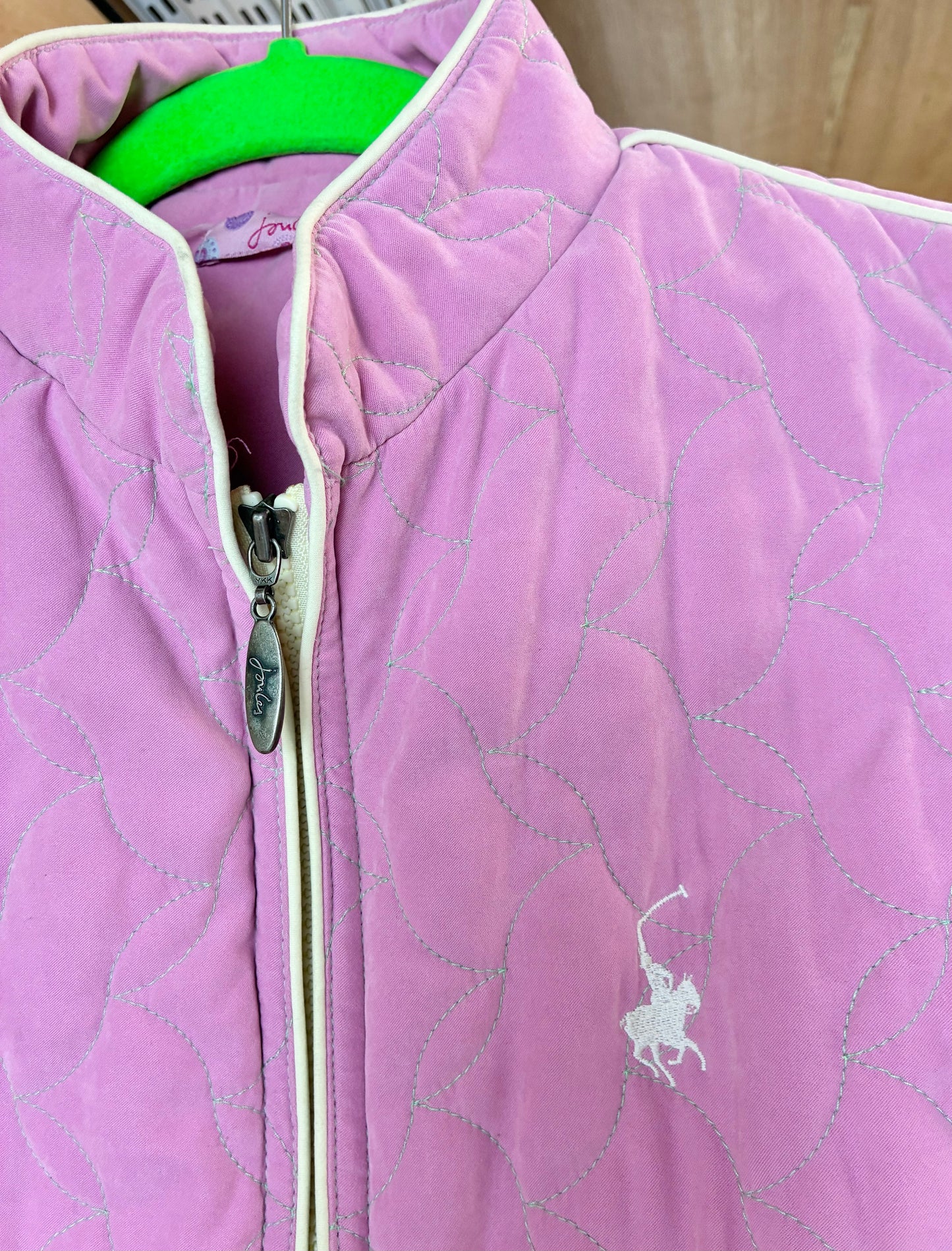 Pink ladies joules size 12 gilet