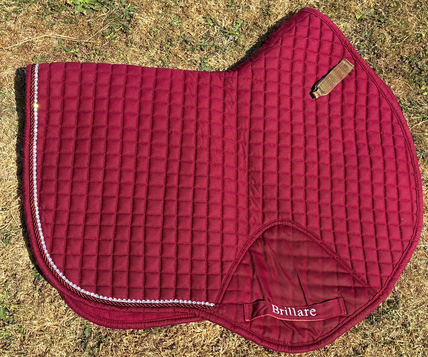 Brillare diamante saddle pad and ears full size