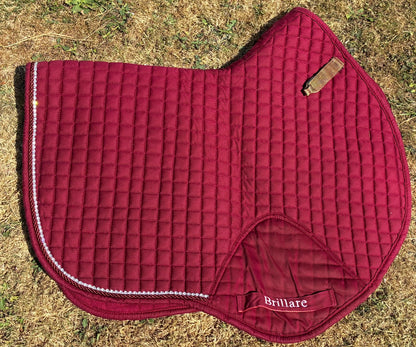 Brillare diamante saddle pad and ears full size