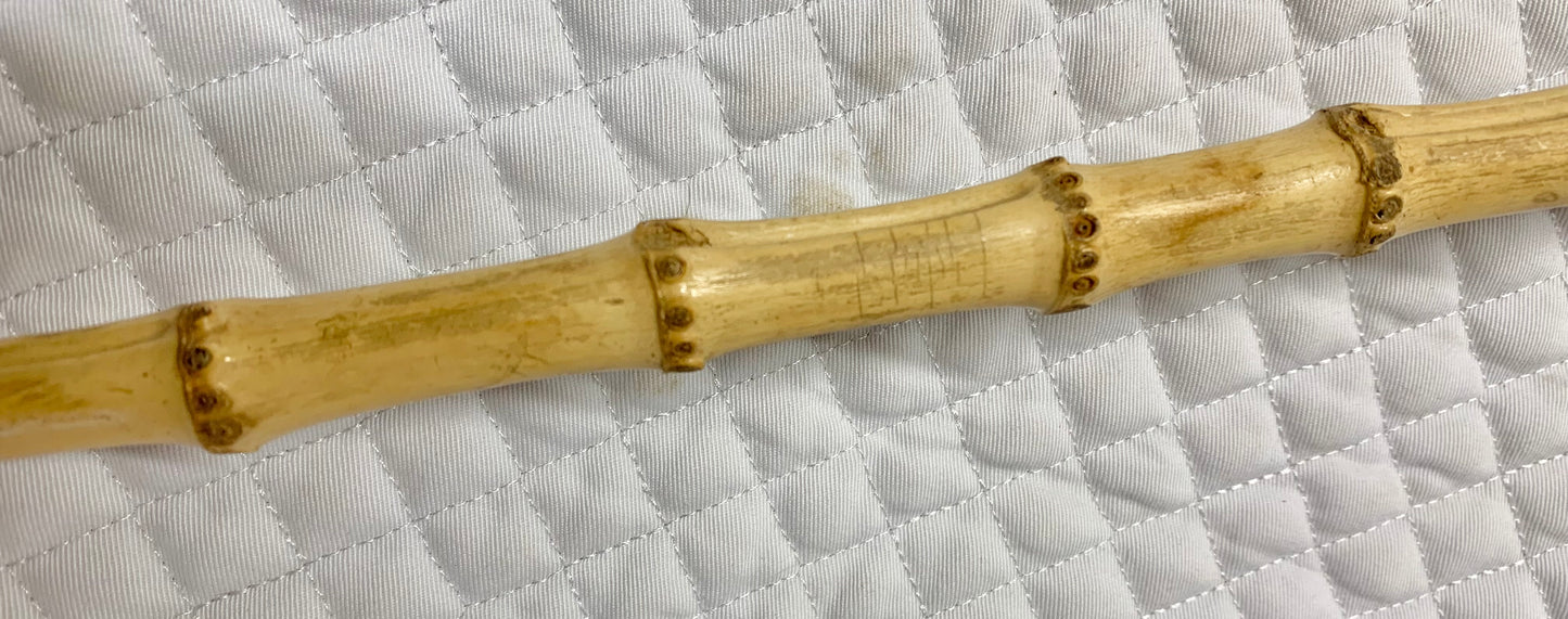 Beautiful bamboo show cane  24” in length