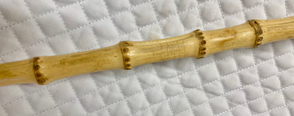 Beautiful bamboo show cane  24” in length