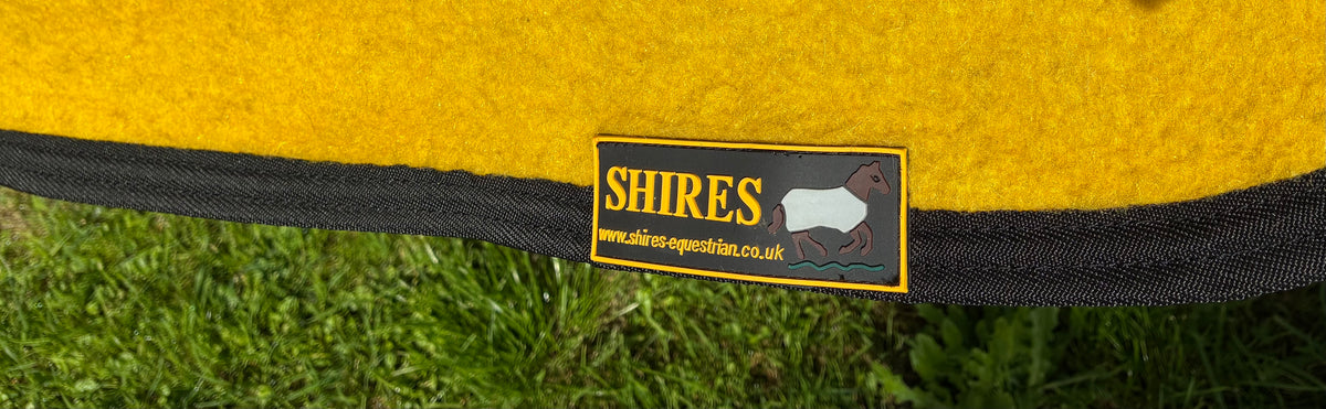 Shires Newmarket Stripe 100% Wool Full Size Exercise Sheet Rug 4’3”