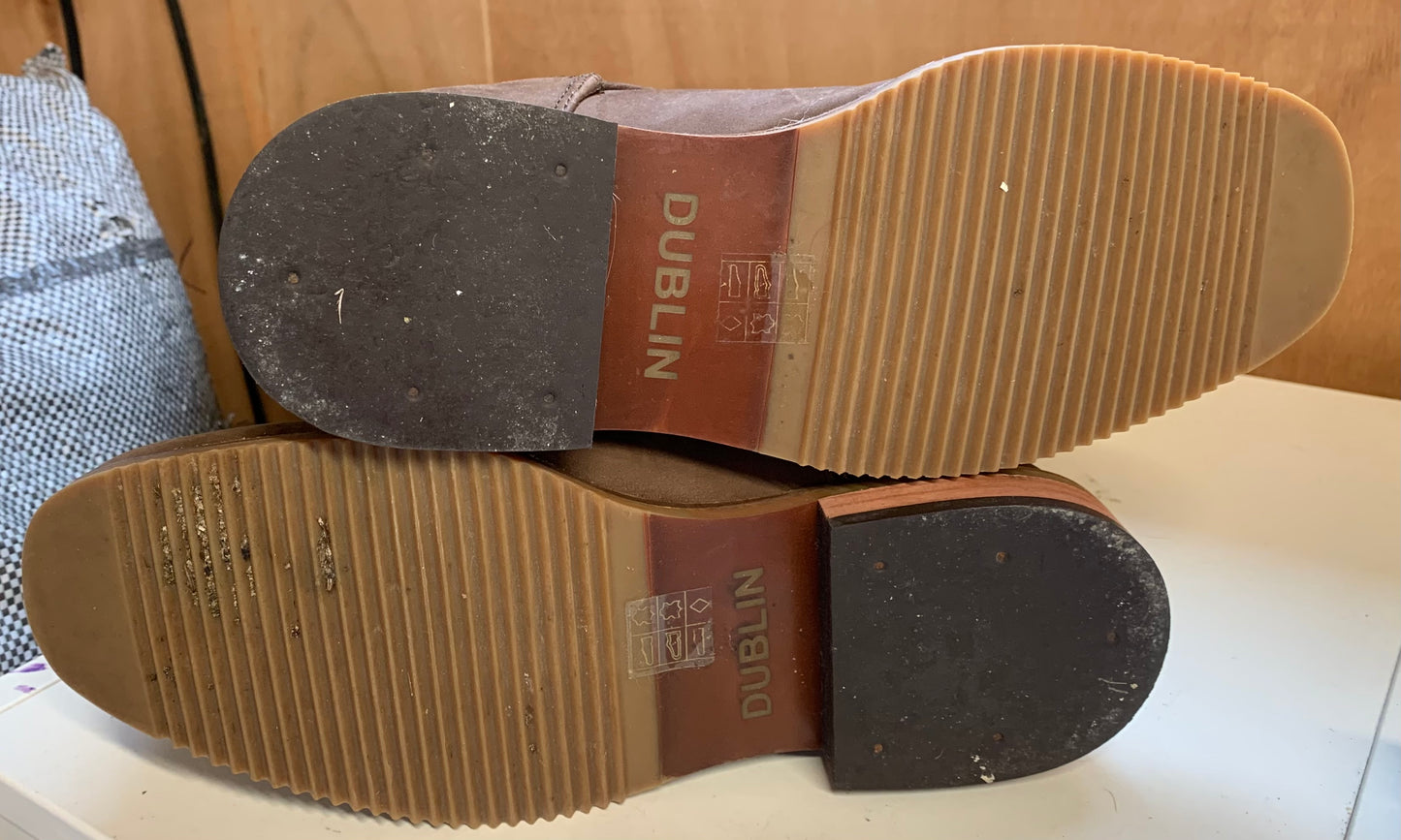 Dublin brown nubuck Westport lace up.Boots size 4 (37)