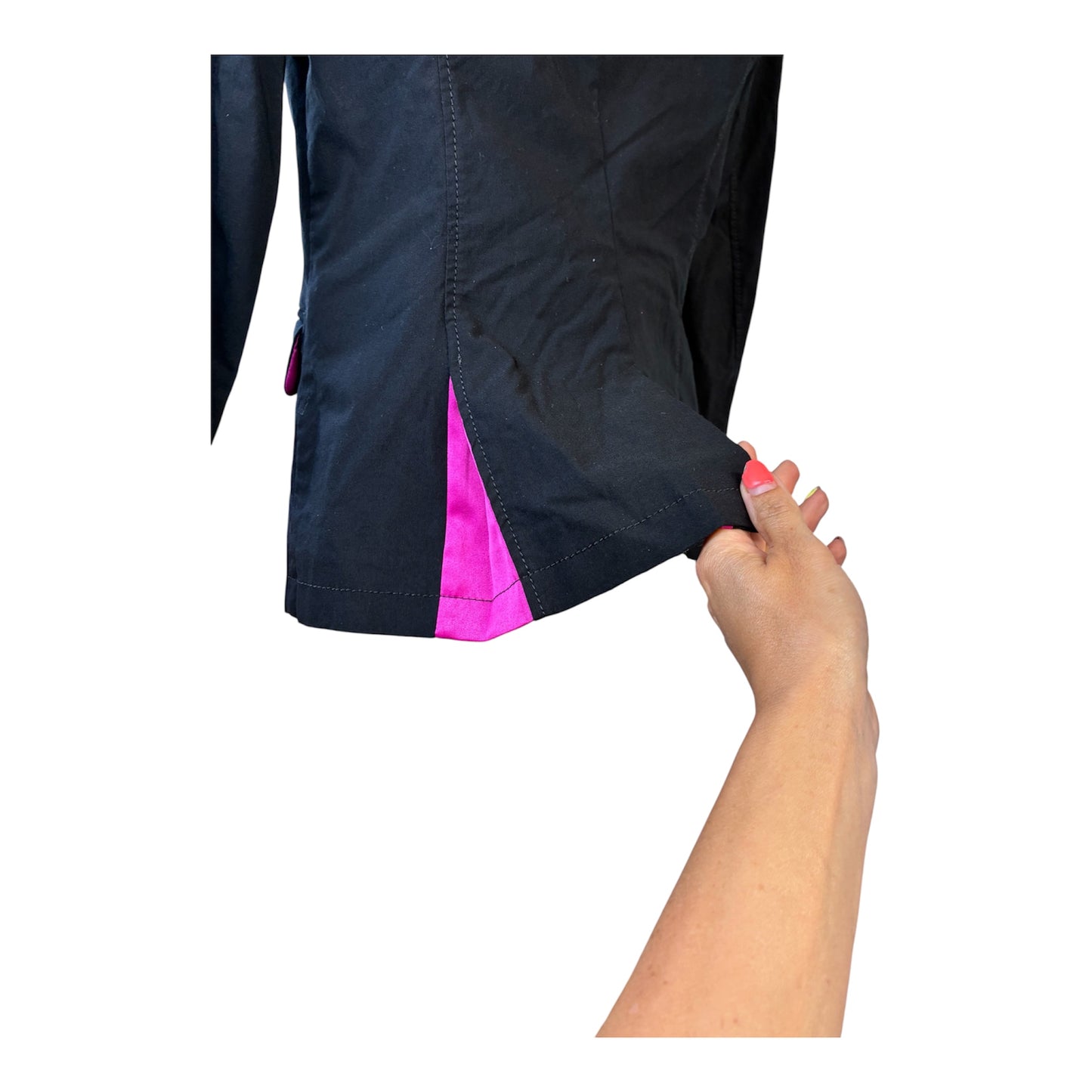 Black & pink ladies size 10 KP equestrian show jacket