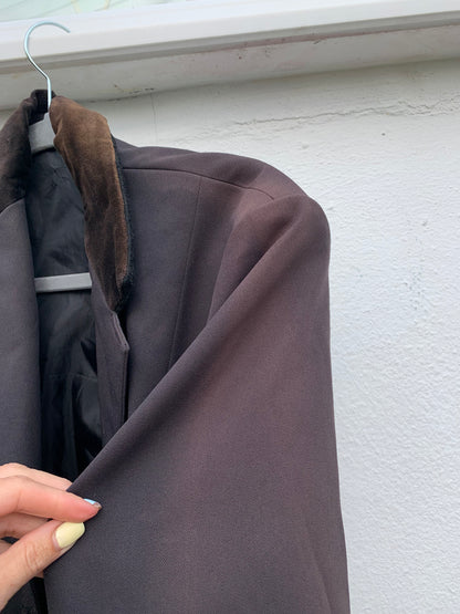The Cotswold collection Dark brown/black show jacket size 40