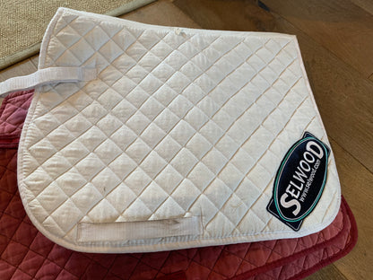 Pony size bundle of saddle pads ref1
