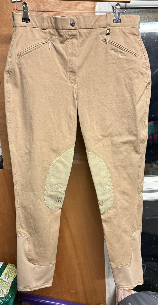 Mark Todd ladies beige breeches size 30