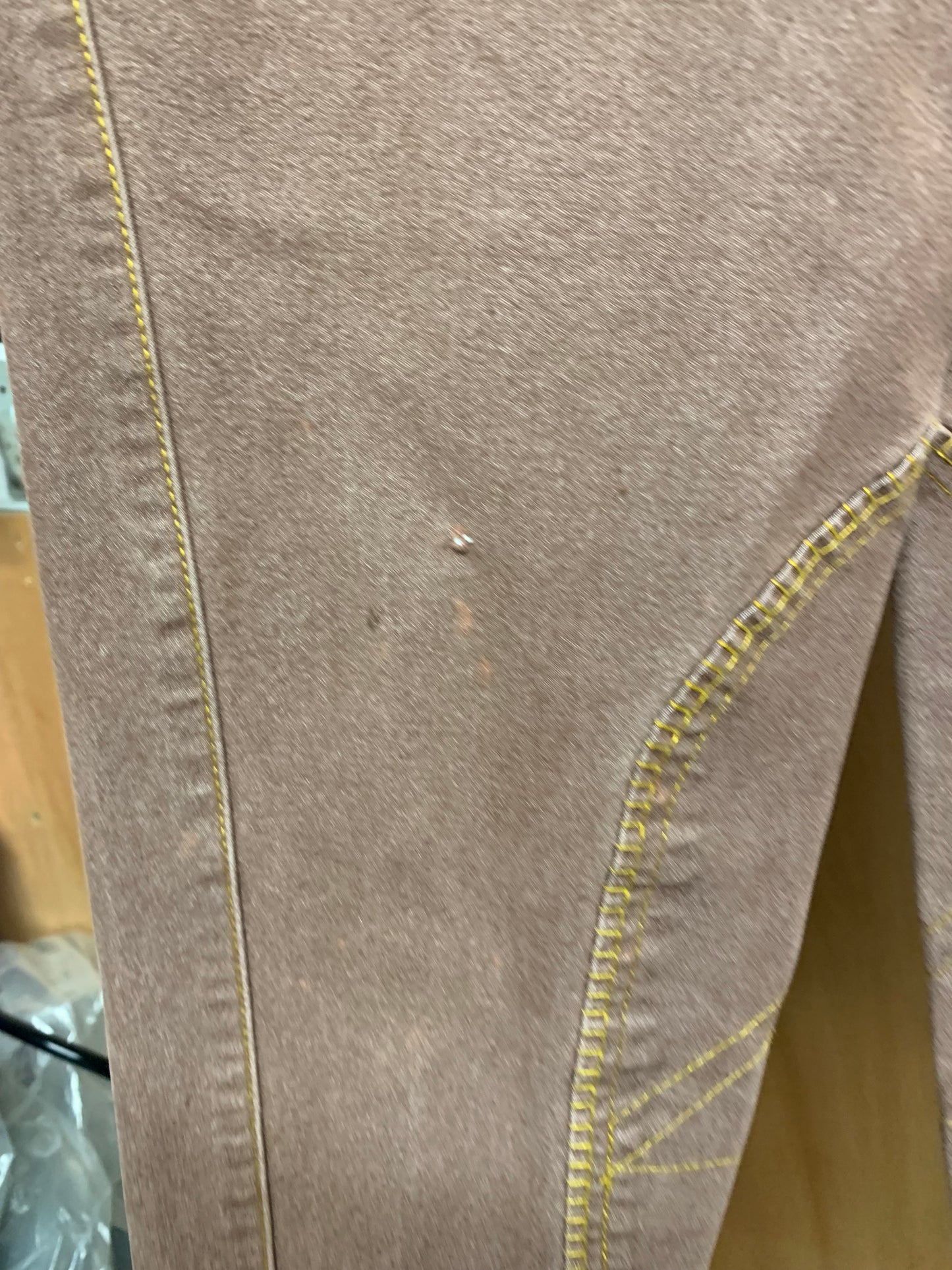 Derbyhouse ladies brown denim jodhpurs size 26