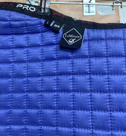 Lemieux bluebell dressage saddle pad size large