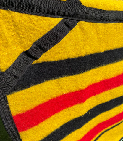 Shires Newmarket Stripe 100% Wool Full Size Exercise Sheet Rug 4’3”