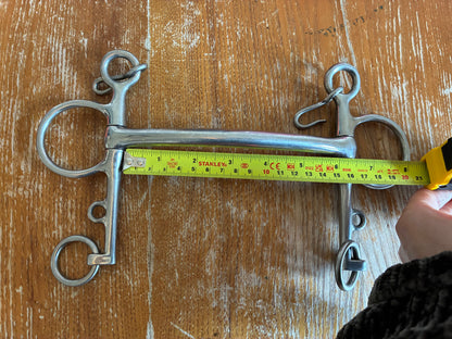 6” curved Mullen mouth Pelham