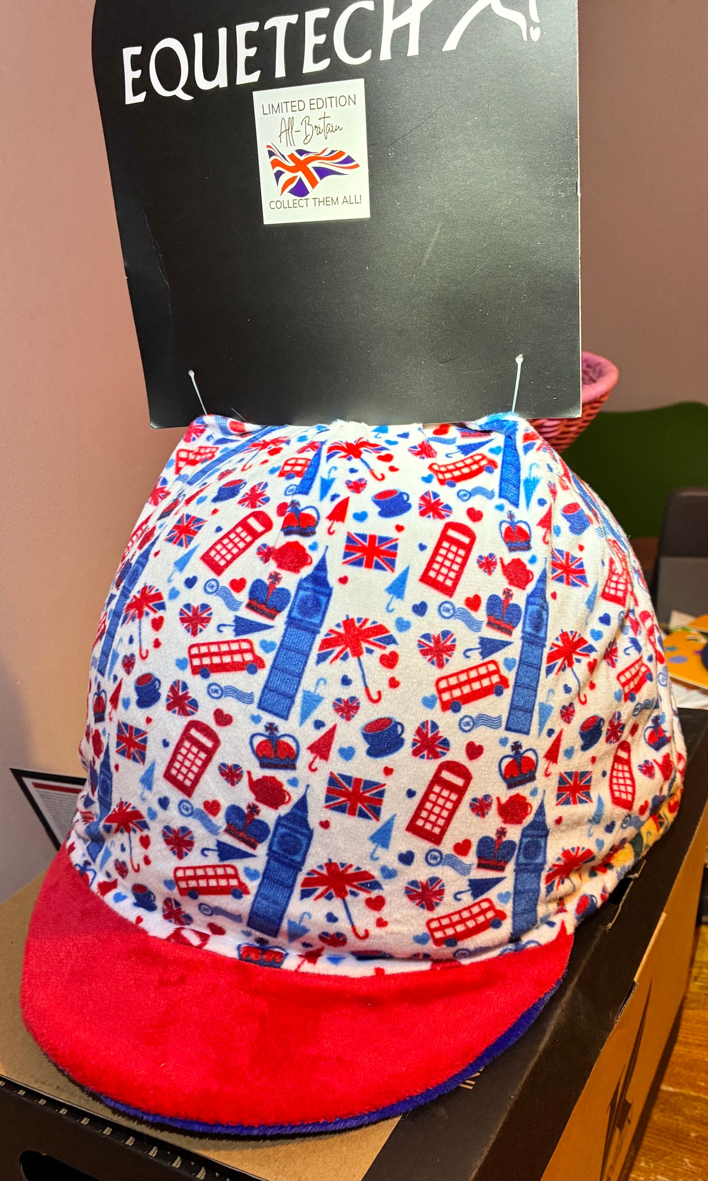 New Equetech All-Britain Hat Silk