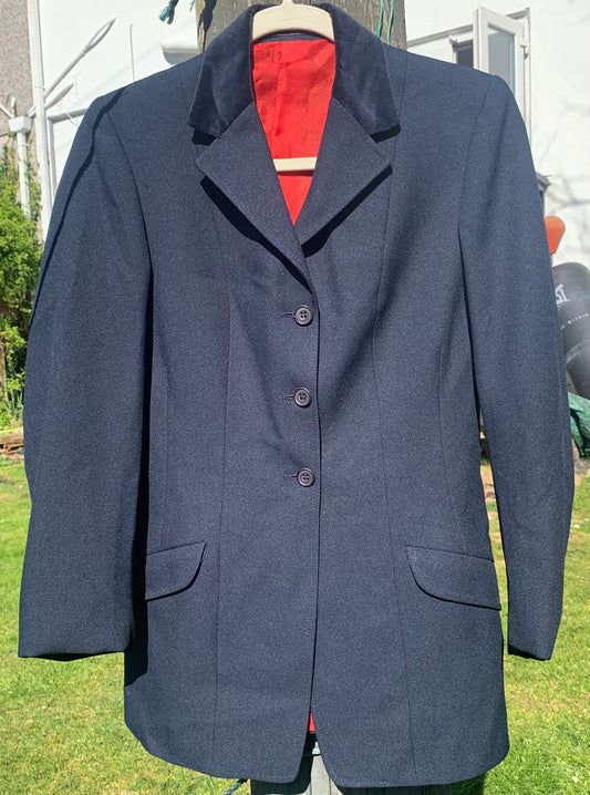 Navy show jacket size 34 by Rosette (Matlock & brown)