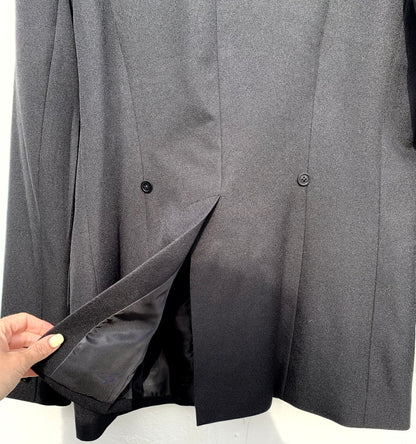 Black Dublin show competition jacket 42” chest with velvet collar